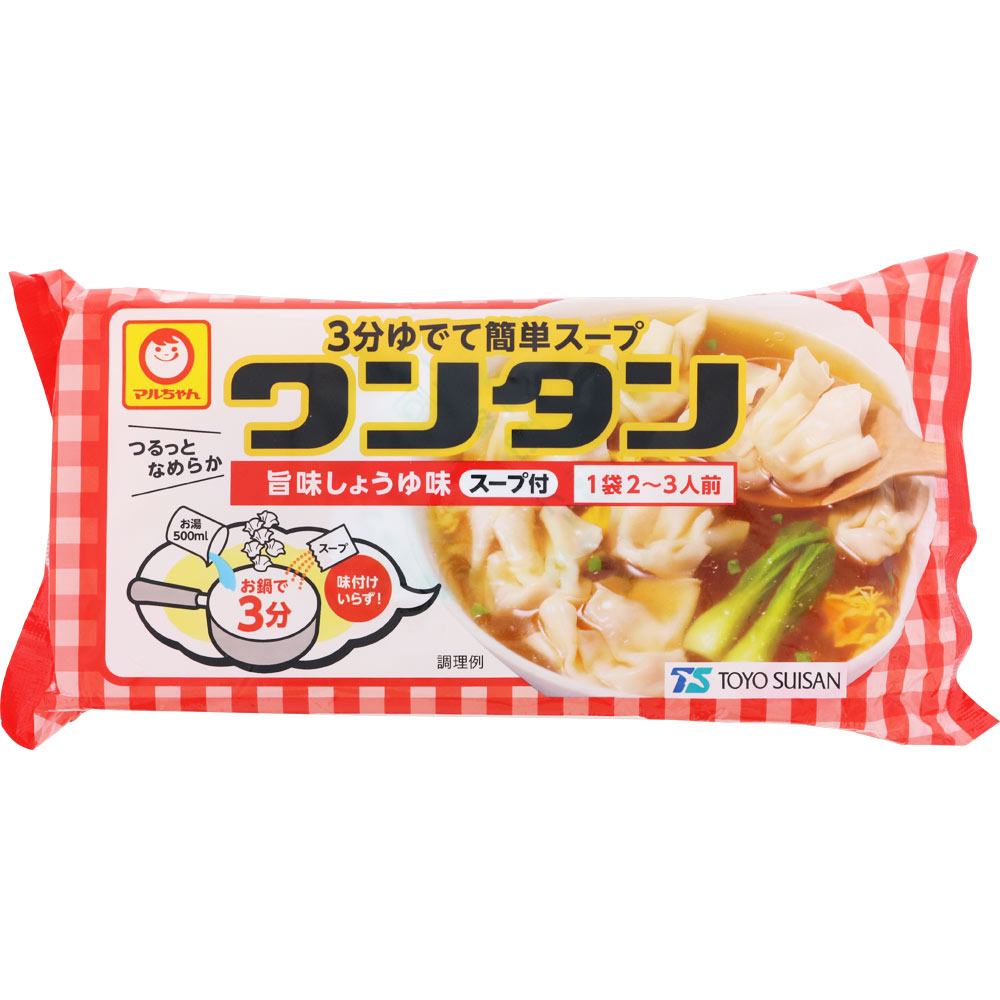 マルちゃん トレーワンタン 旨味しょうゆ味 ５２ｇ 東洋水産