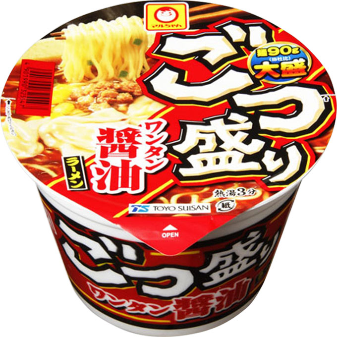 マルちゃん ごつ盛り ワンタン醤油ラーメン １１７ｇ 東洋水産