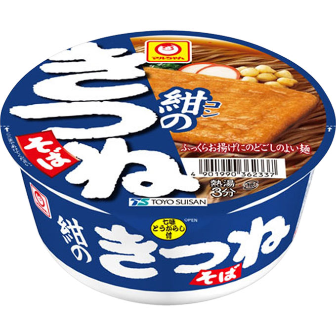 マルちゃん　紺のきつねそば ８８ｇ 東洋水産