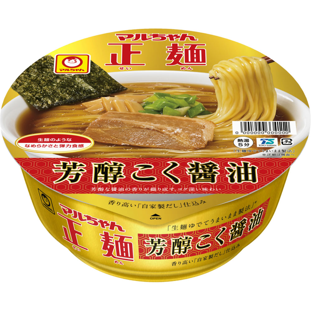 マルちゃん正麺 カップ 芳醇こく醤油 １１９ｇ 東洋水産
