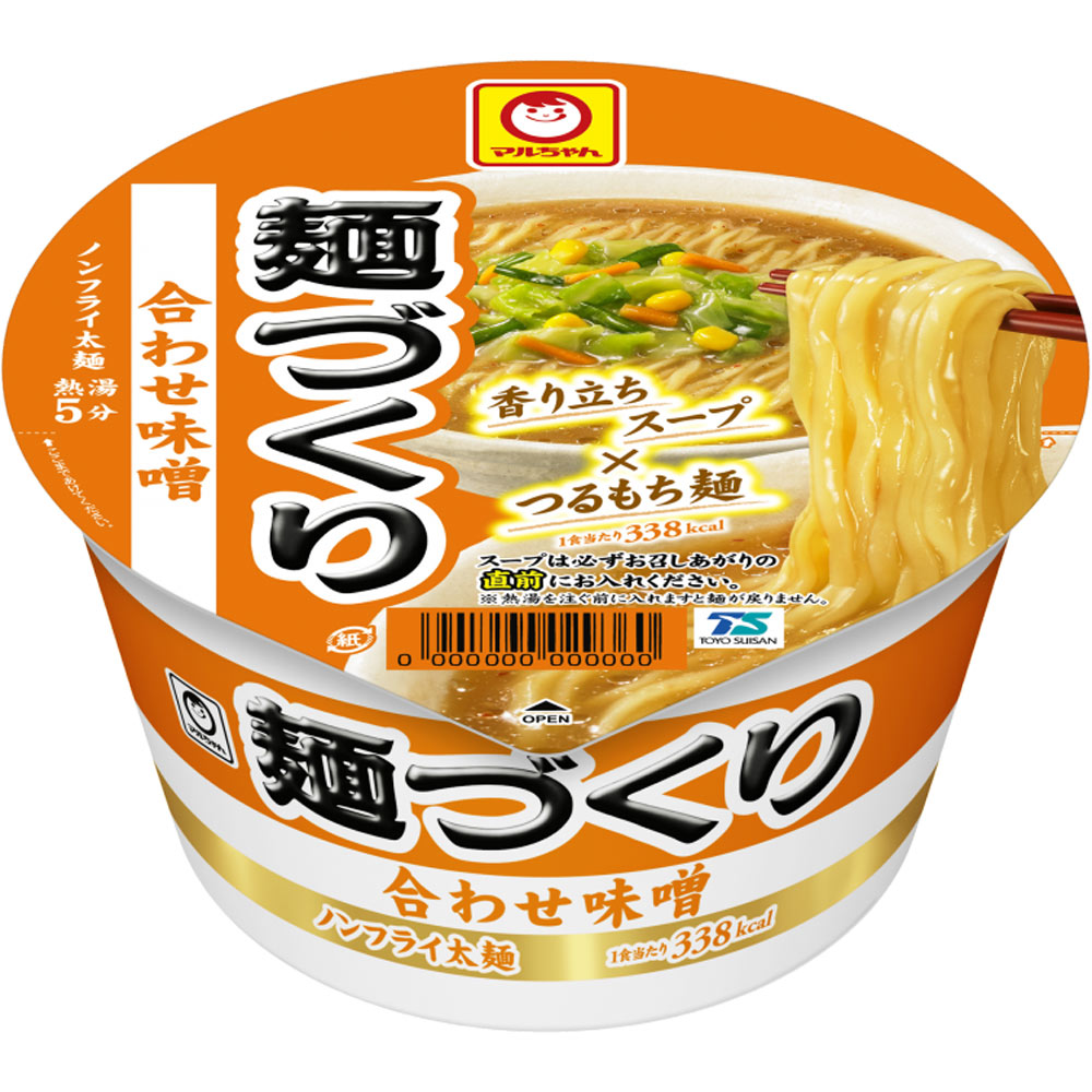 マルちゃん 麺づくり合わせ味噌 ケース １０４ｇ×１２ 東洋水産
