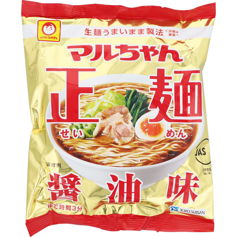 マルちゃん正麺 醤油味 ５Ｐ ５２５ｇ 東洋水産