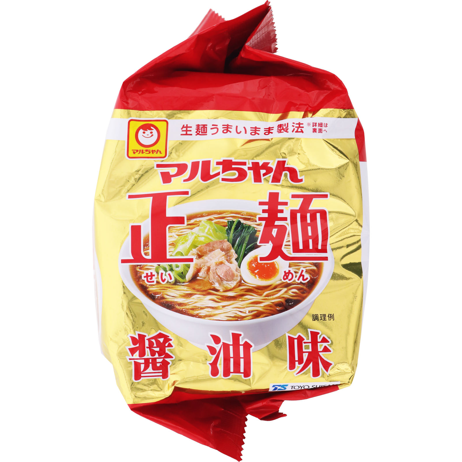 マルちゃん正麺 醤油味 ５Ｐ ５２５ｇ 東洋水産
