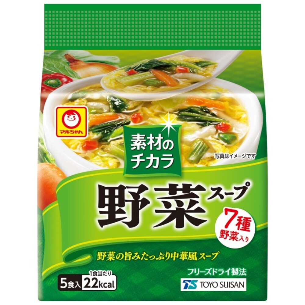 マルちゃん 野菜スープ ６ｇ×５ 東洋水産