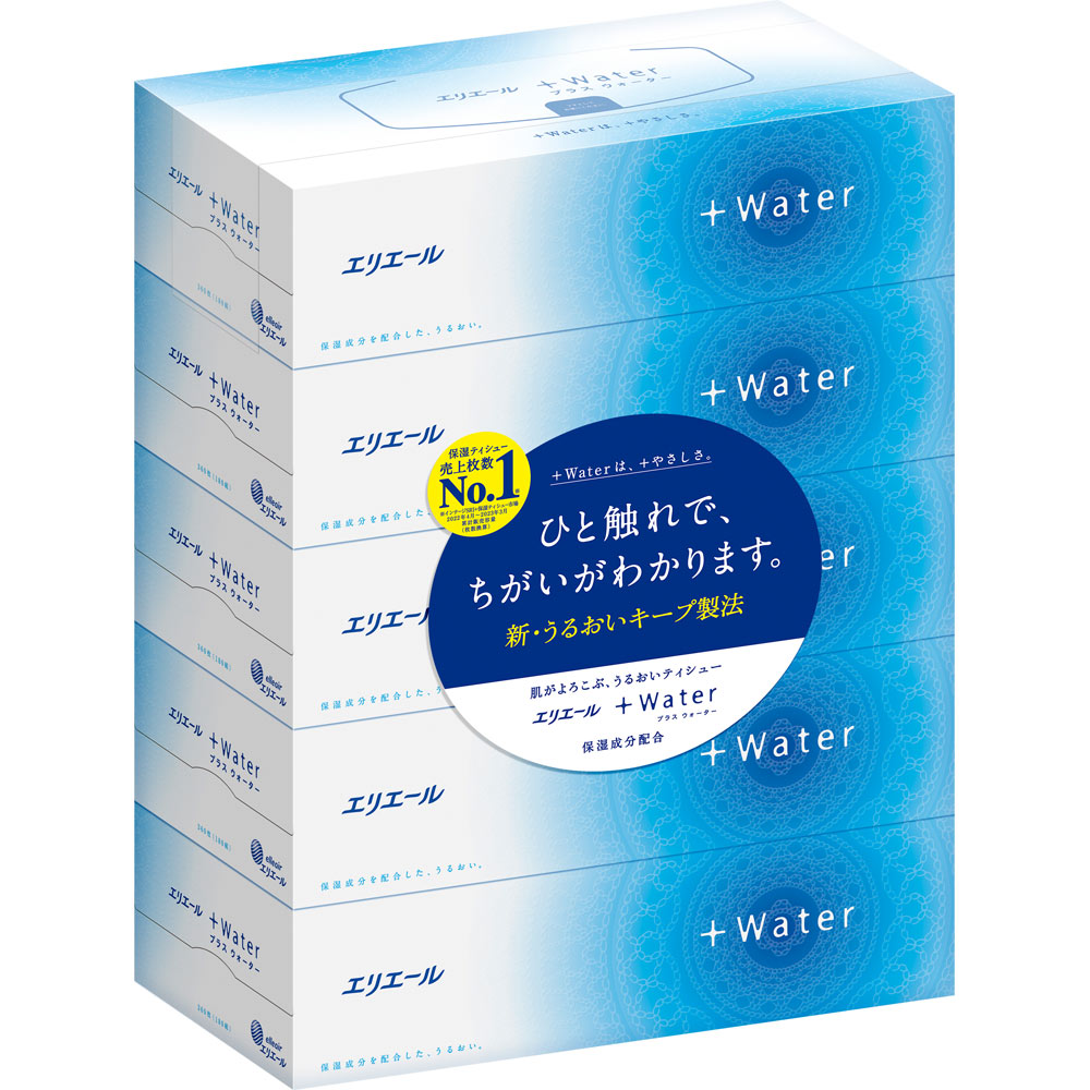 エリエール＋Ｗａｔｅｒ １８０Ｗ５Ｐ 大王製紙