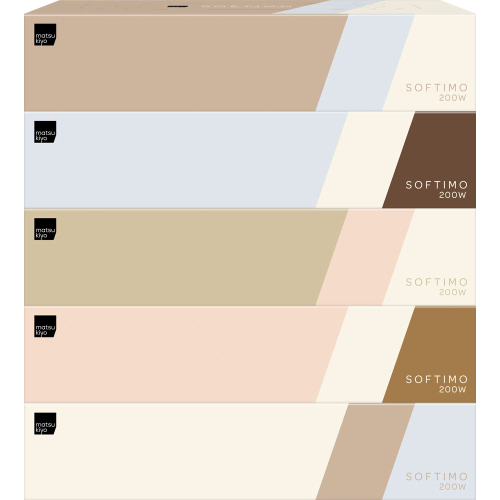 matsukiyo ソフティモティシュー ２００Ｗ５Ｐ