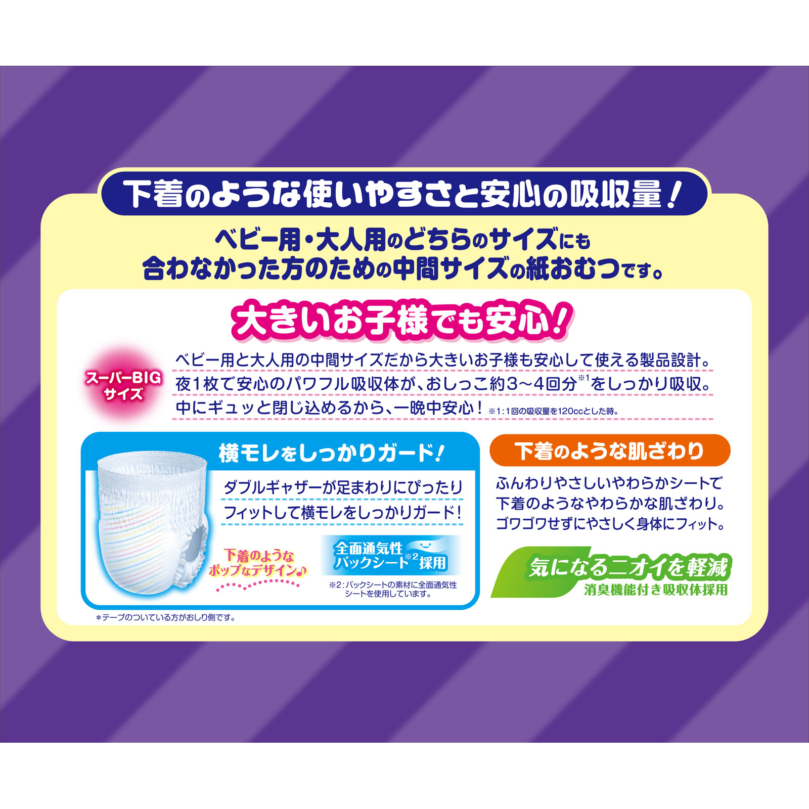 グーン　スーパービッグパンツタイプ １４枚 大王製紙