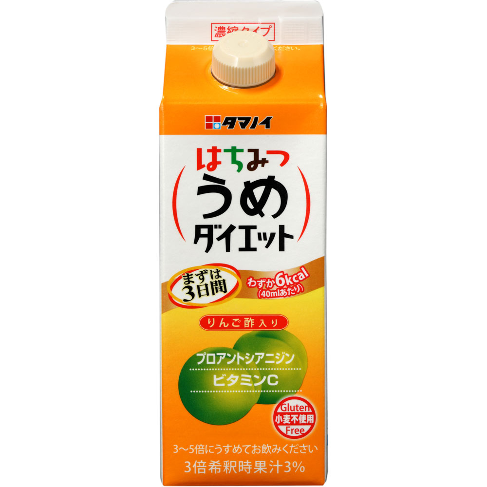 はちみつうめダイエット濃縮タイプ ５００ｍｌ タマノイ酢