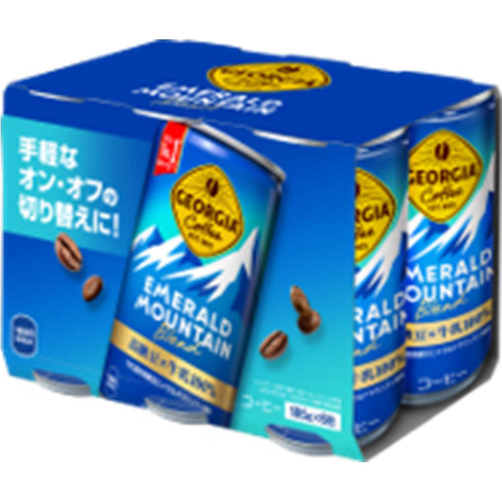 ジョージア エメラルドマウンテンブレンド １８５ｍＬ×６ 日本コカ・コーラ