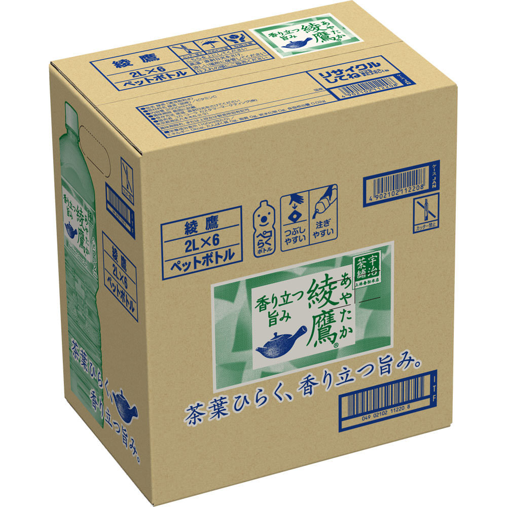 綾鷹 ケース ２０００ｍＬ×６ 日本コカ・コーラ
