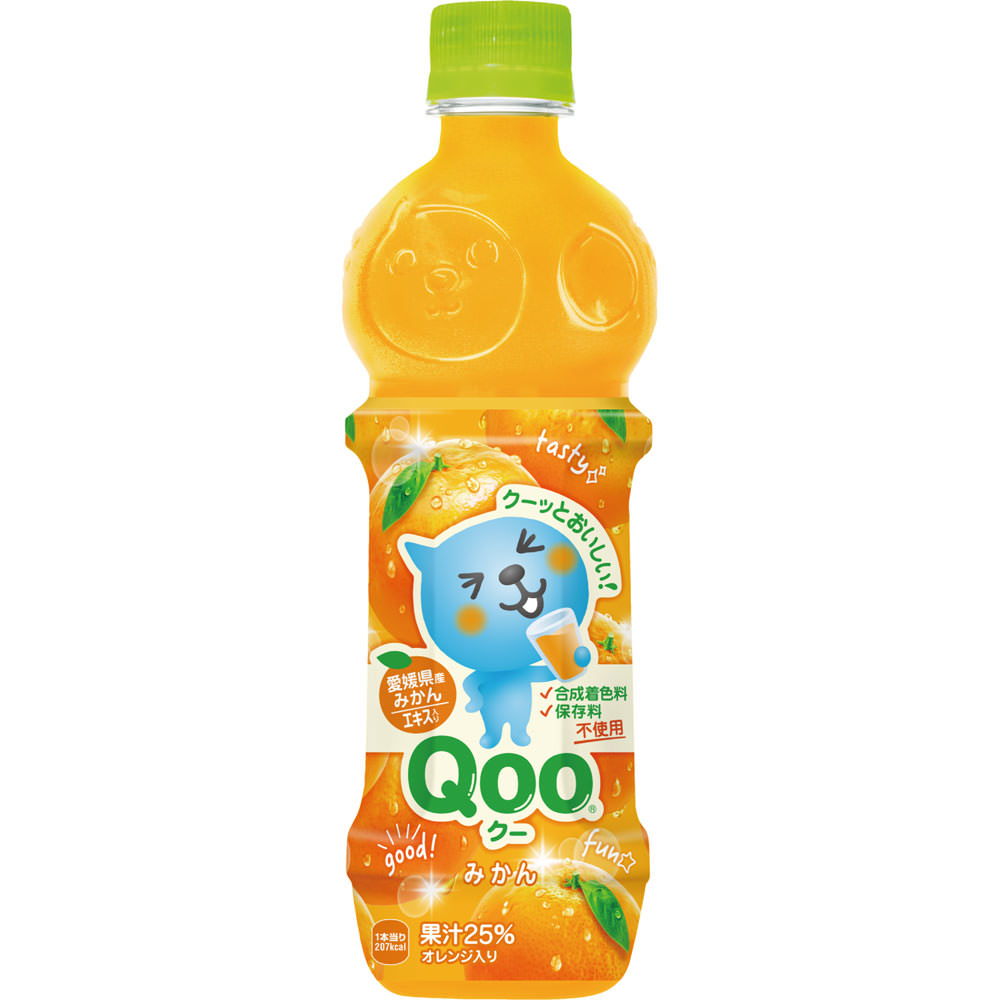ミニッツメイド Ｑｏｏ みかん ４７０ｍｌ 日本コカ・コーラ