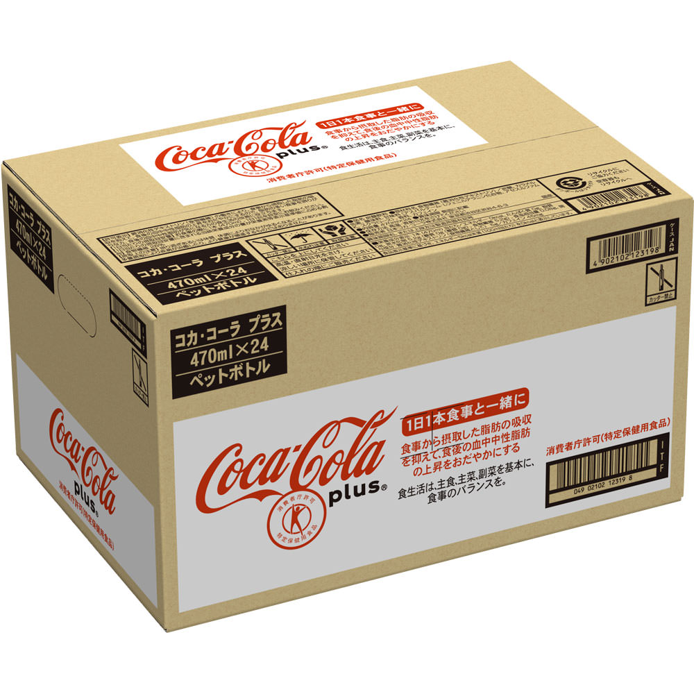 コカ・コーラ プラス ケース ４７０ｍＬ×２４ 日本コカ・コーラ