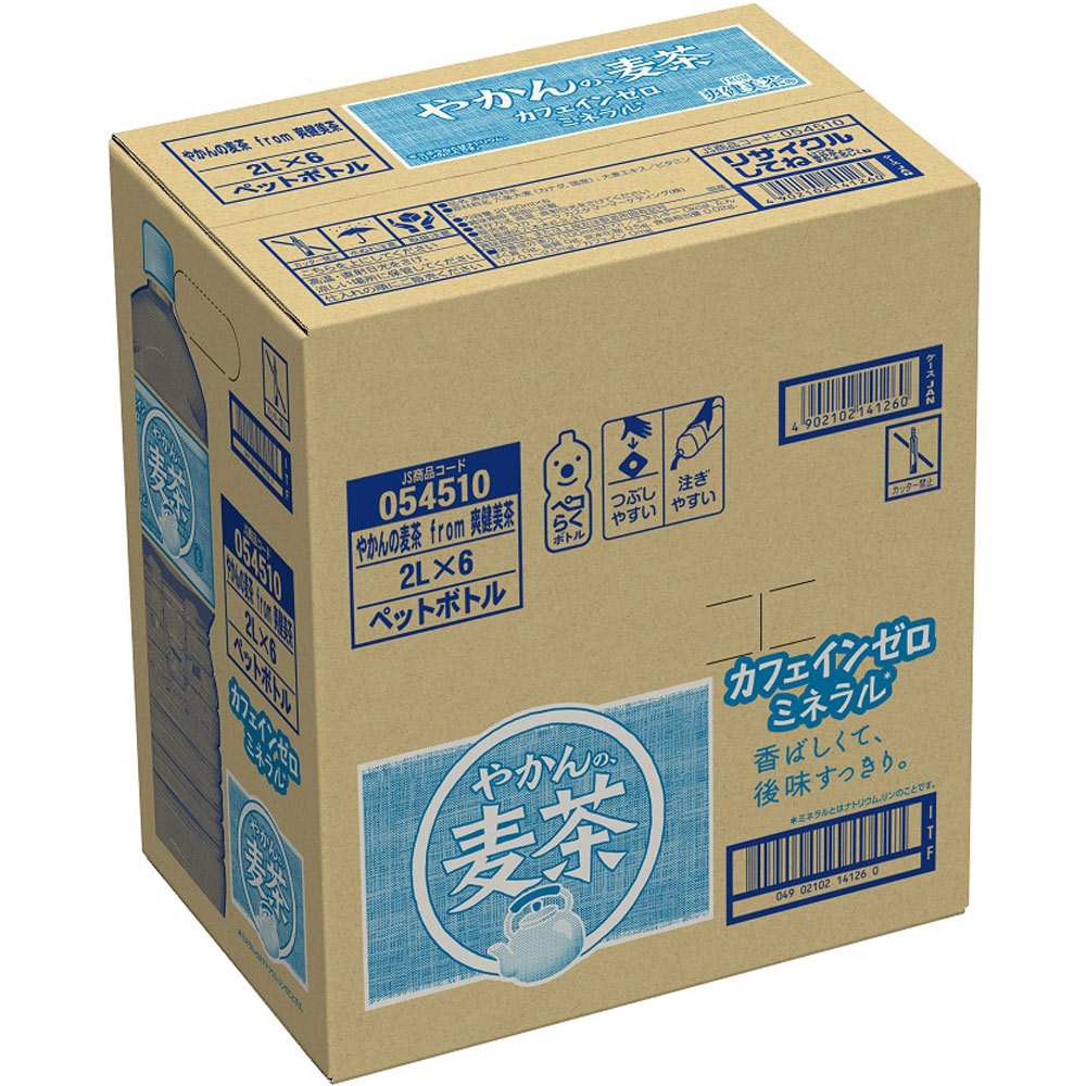 やかんの麦茶　ケース ２．０Ｌ×６ 日本コカ・コーラ