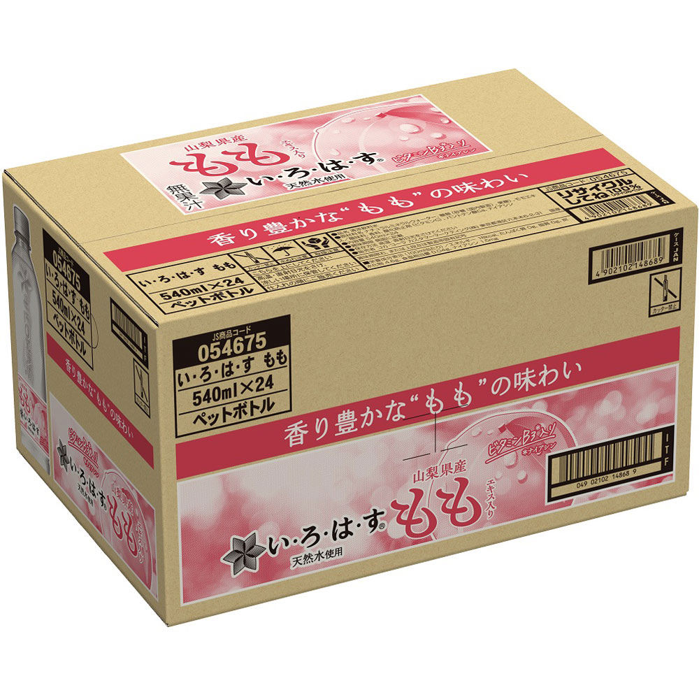 いろはす　もも　ケース ５４０ｍｌ×２４ 日本コカ・コーラ