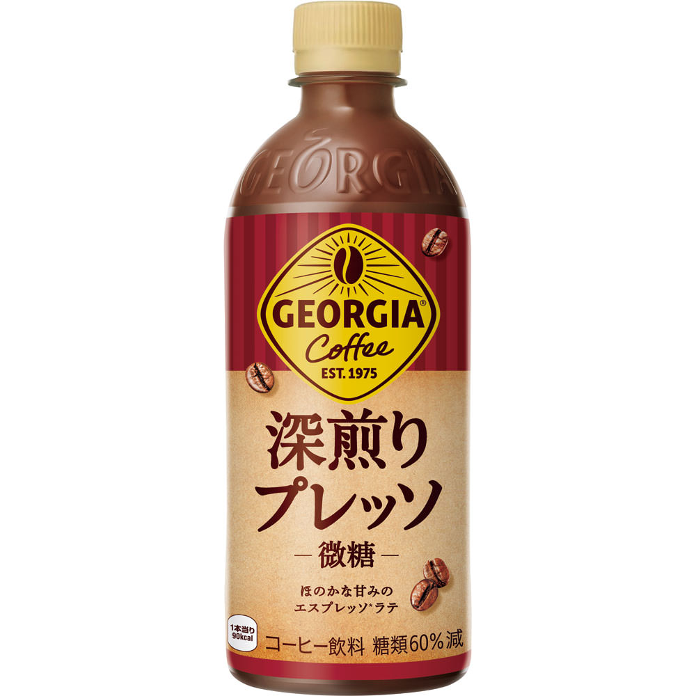 ジョージア 深煎りプレッソ微糖 ケース ５００ｍｌ×２４ 日本コカ・コーラ