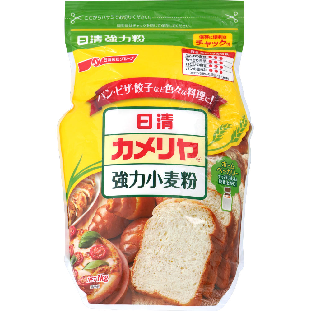 カメリア　チャック付１ｋｇ １ｋｇ 日清製粉ウェルナ