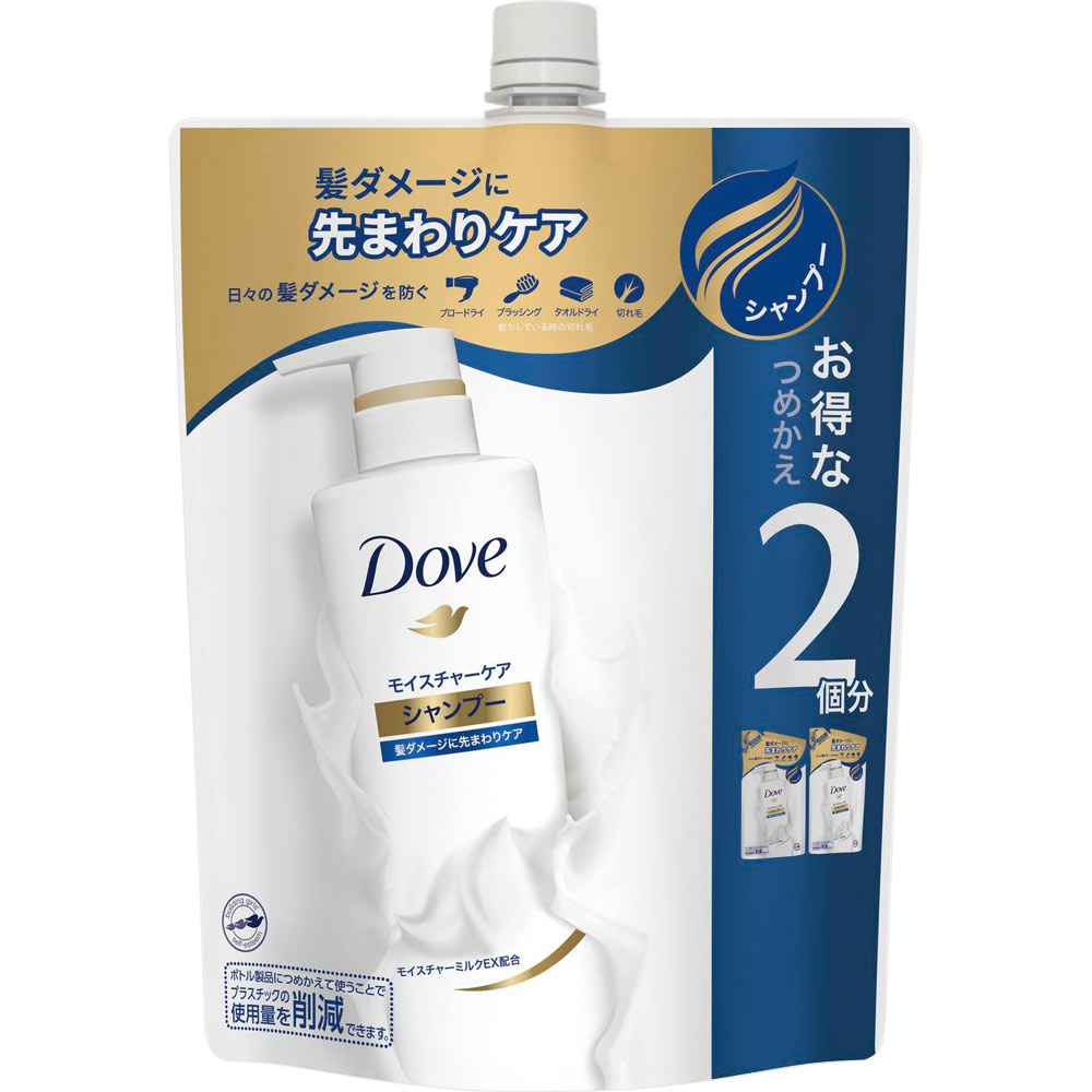 ダヴ モイスチャーケア シャンプー つめかえ用 ７００ｇ ユニリーバ・ジャパン