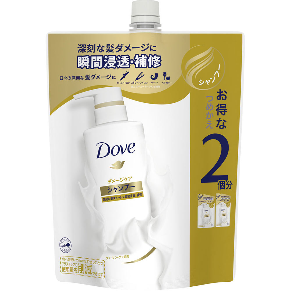 ダヴ ダメージケア シャンプー つめかえ用 ７００ｇ ユニリーバ・ジャパン