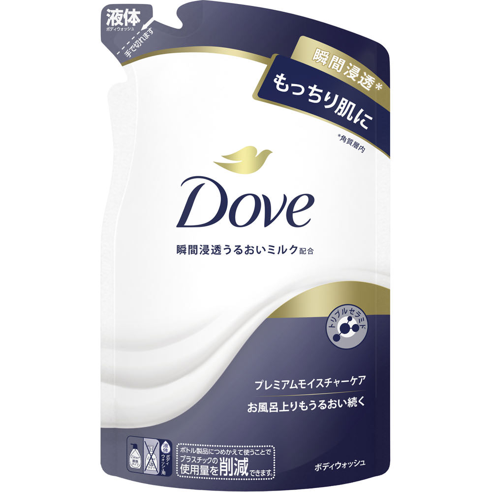 ダヴ ボディウォッシュ プレミアム モイスチャーケア つめかえ用 ３３０ｇ ユニリーバ・ジャパン