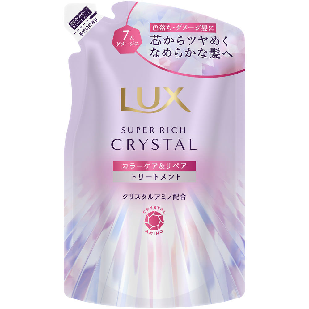 ラックス　スーパーリッチクリスタル　カラーケア＆リペア　トリートメント　つめかえ用 ３００ｇ ユニリーバ・ジャパン