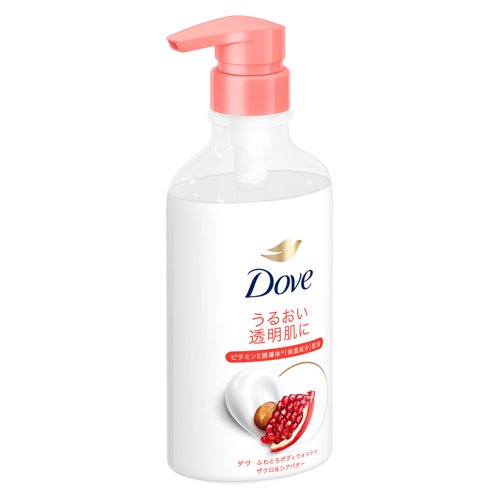 ダヴ ふわとろボディウォッシュ ザクロ＆シアバター ポンプ | マツキヨ