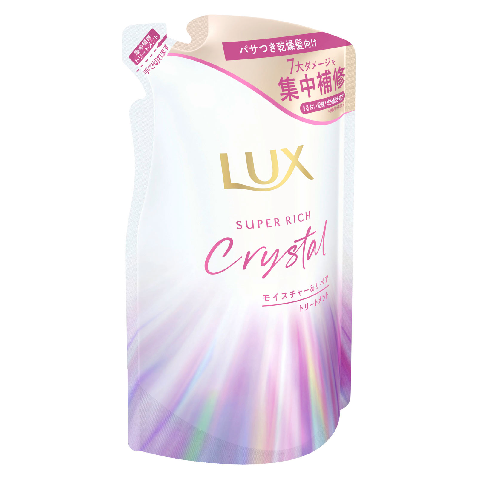 ラックス　スーパーリッチクリスタル　モイスチャー＆リペア　トリートメント　つめかえ用 ３００ｇ ユニリーバ・ジャパン