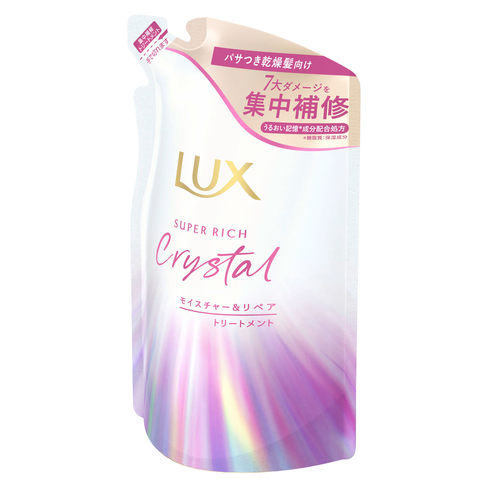 ラックス　スーパーリッチクリスタル　モイスチャー＆リペア　トリートメント　つめかえ用 ３００ｇ ユニリーバ・ジャパン