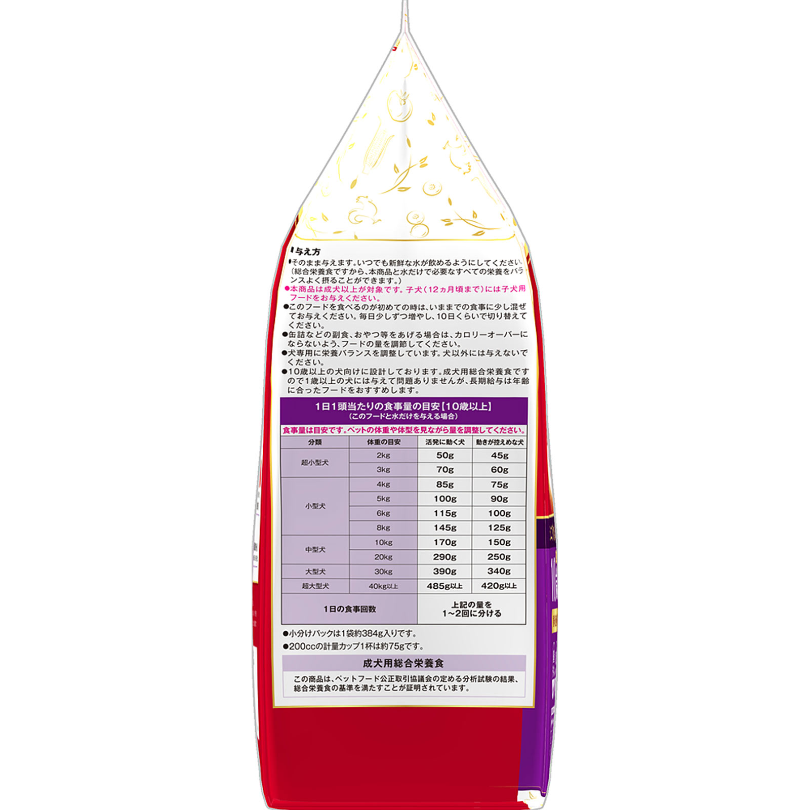 ビューティープロ ドッグ １０歳以上 ２．３ｋｇ 日本ペットフード