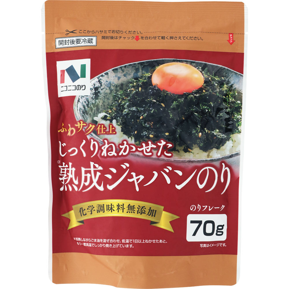 熟成ジャバンのり ７０ｇ ニコニコのり