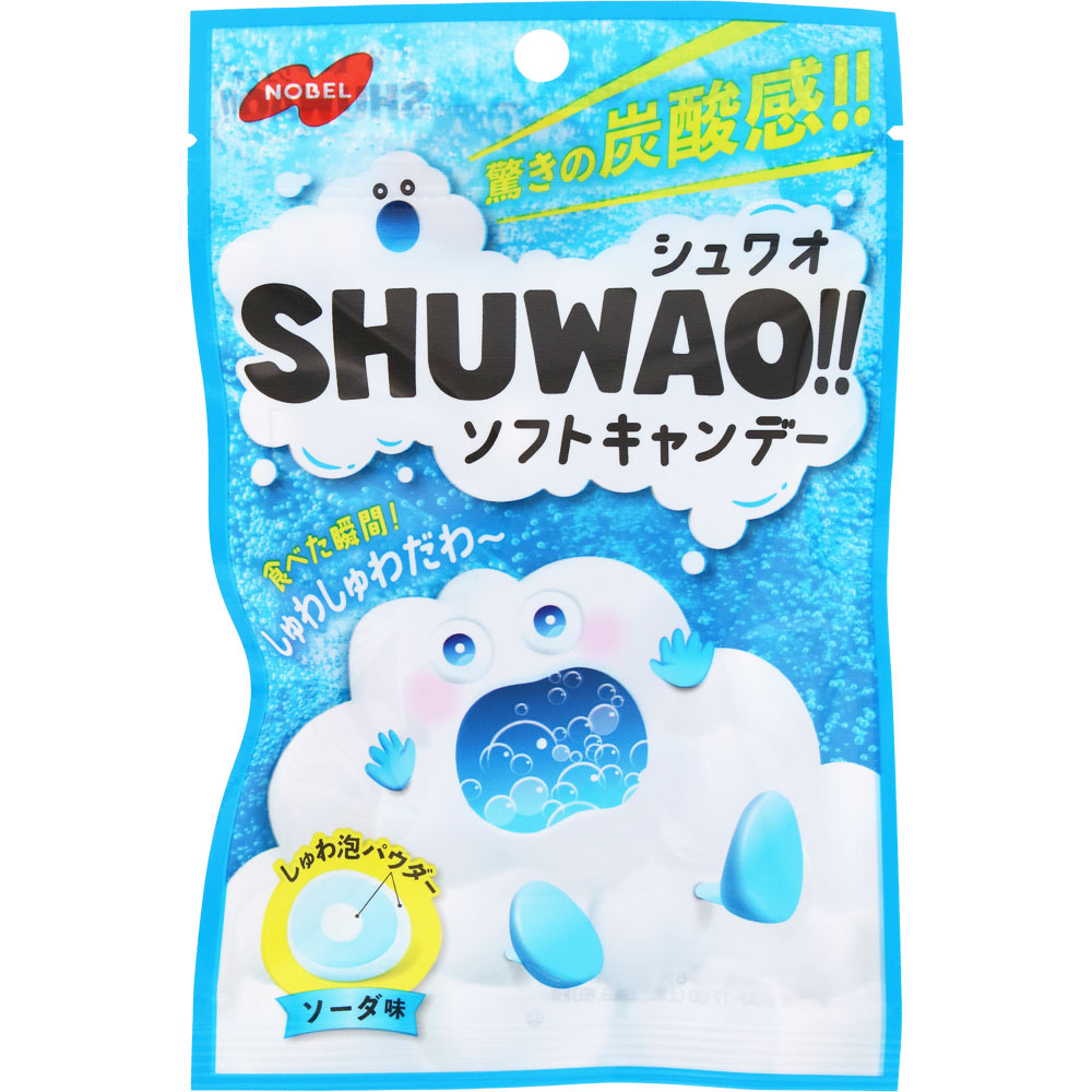 シュワオ！ソフトキャンデー ３０ｇ ノーベル製菓