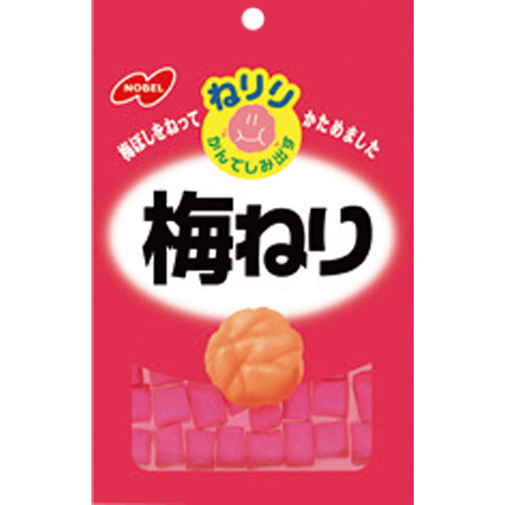 ねりり梅ねり ２０ｇ ノーベル製菓