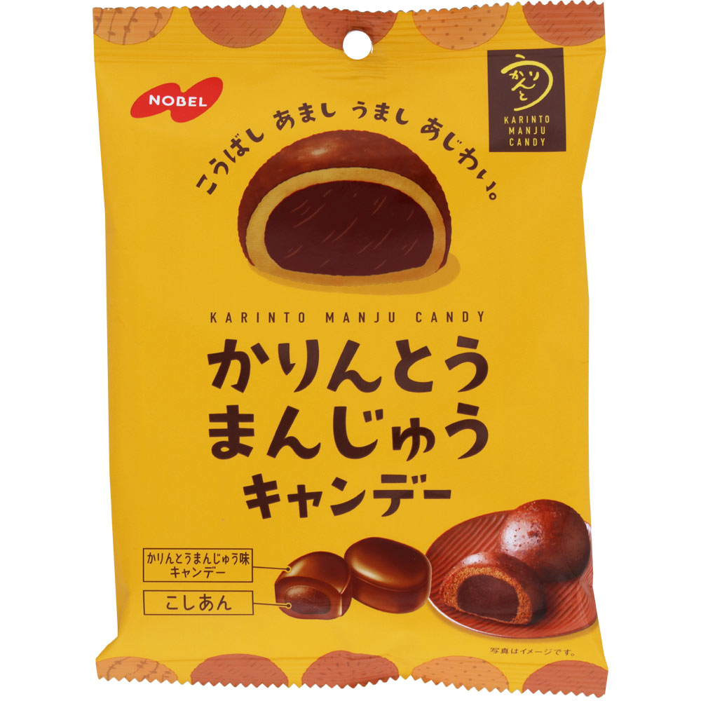 かりんとうまんじゅうキャンデー ８０ｇ ノーベル製菓