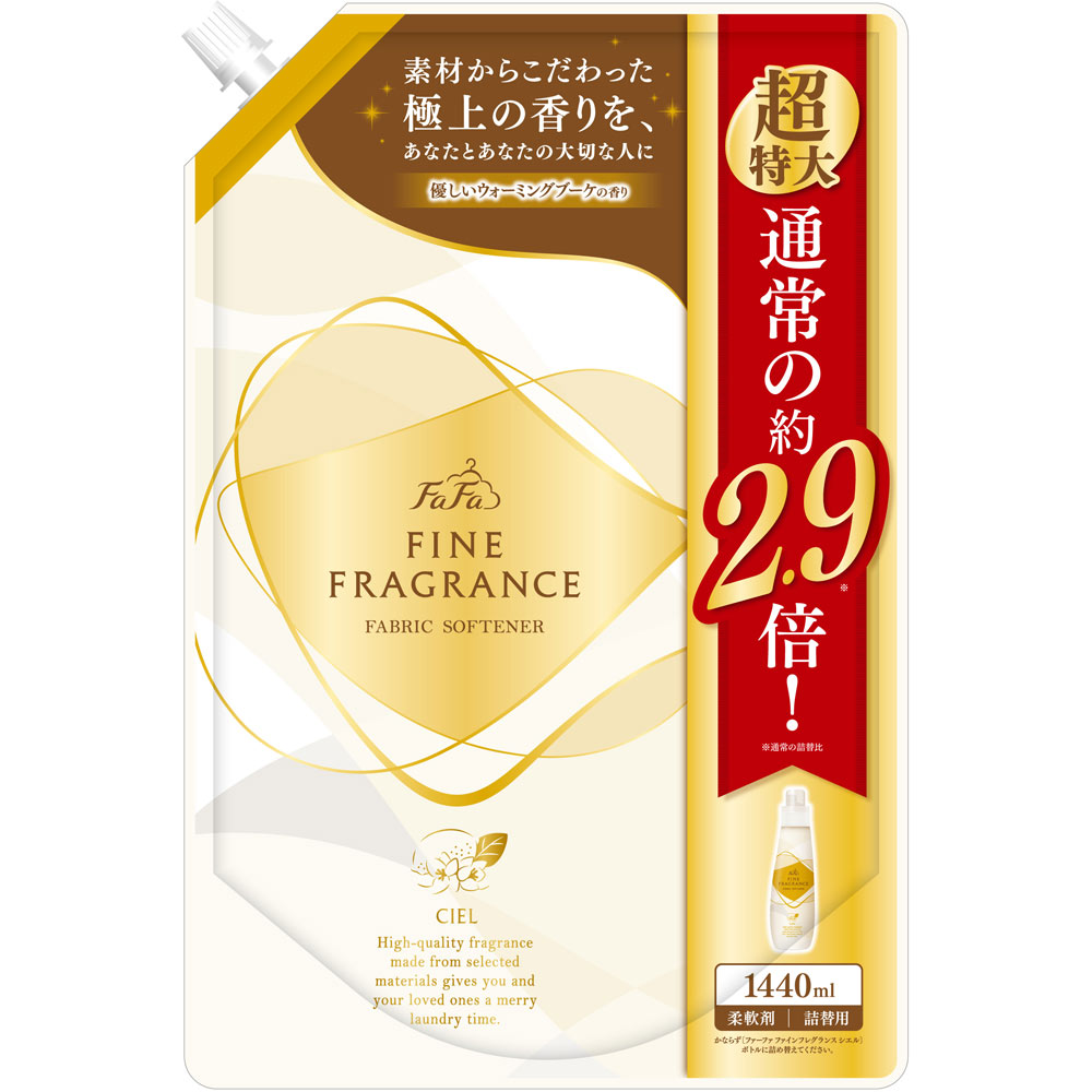 ファーファファインフレグランスシエル詰替 １４４０ｍｌ ニッサン石鹸