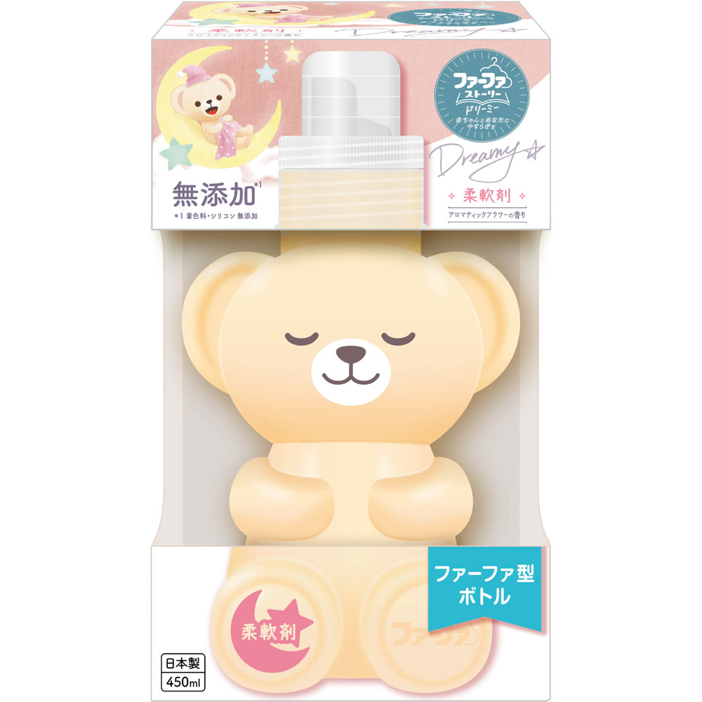 ファーファストーリードリーミー柔軟剤 本体（クマ型） ４５０ｍｌ ニッサン石鹸