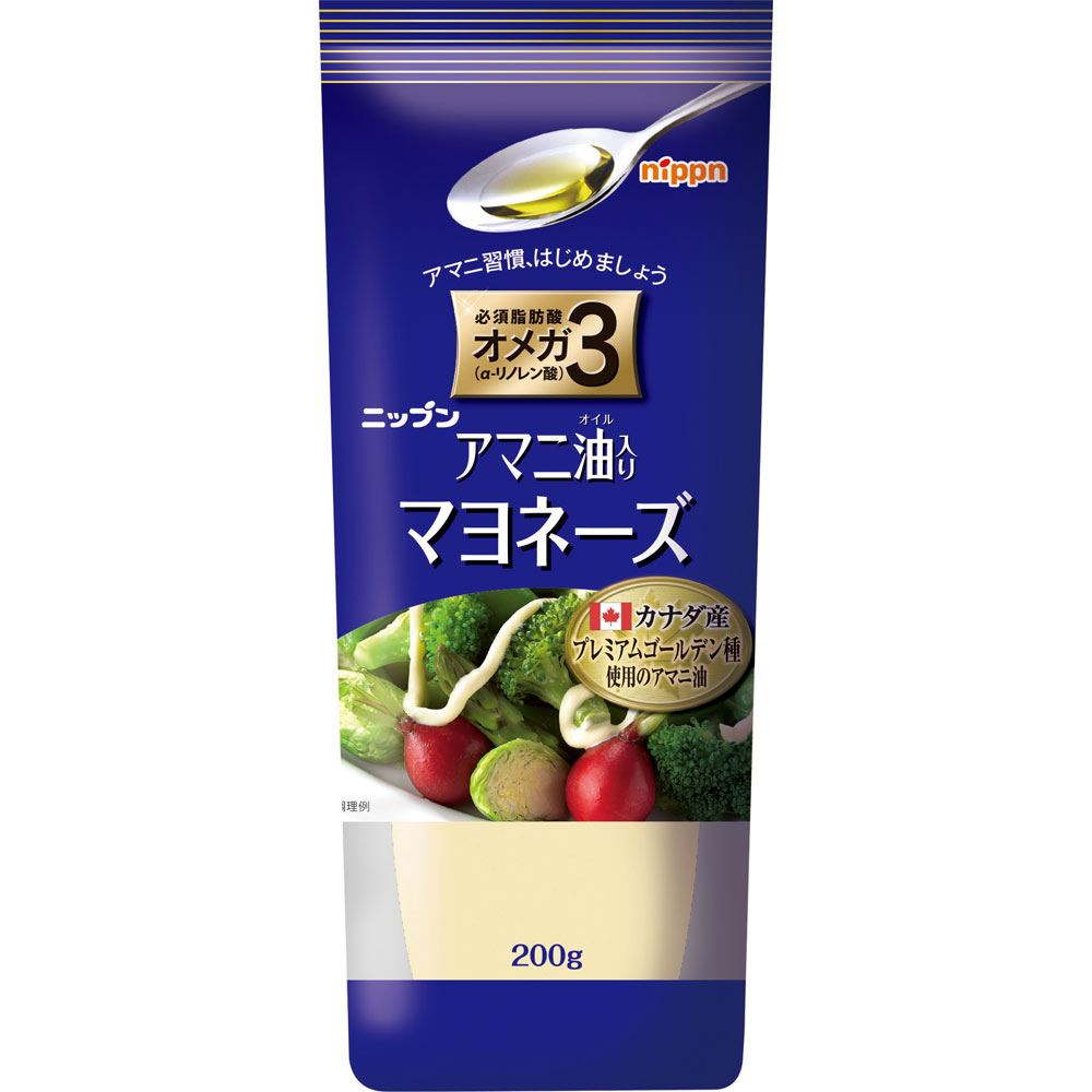 アマニ油入り マヨネーズ ２００ｇ ニップン
