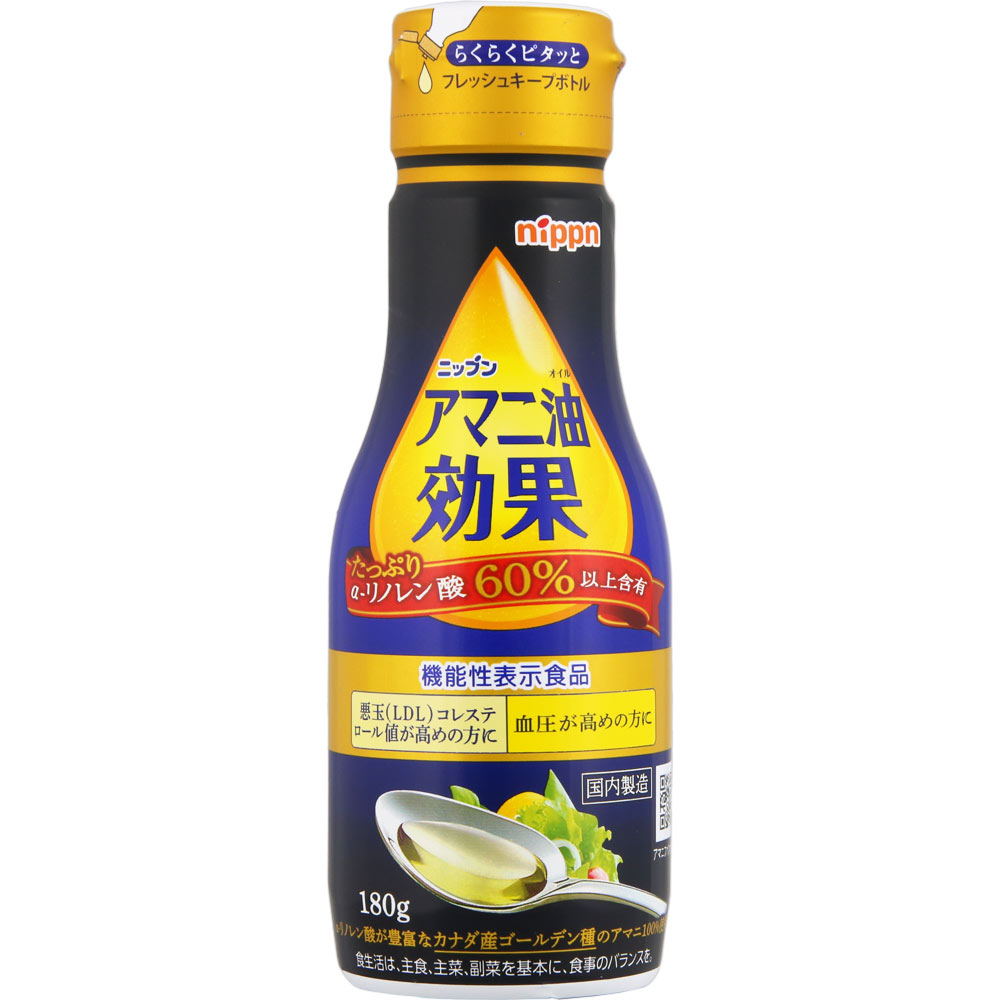 ニップン アマニ油効果 １８０ｇ ニップン