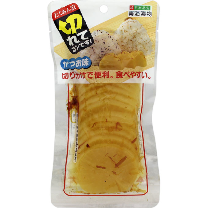 東海漬物　切れてるかつお沢庵 １５０ｇ 東海漬物