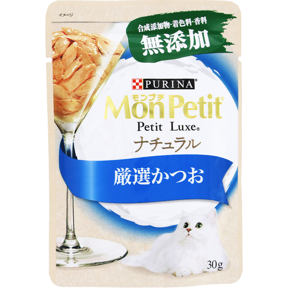 モンプチ プチリュクス ナチュラル 厳選かつお | マツキヨココカラ