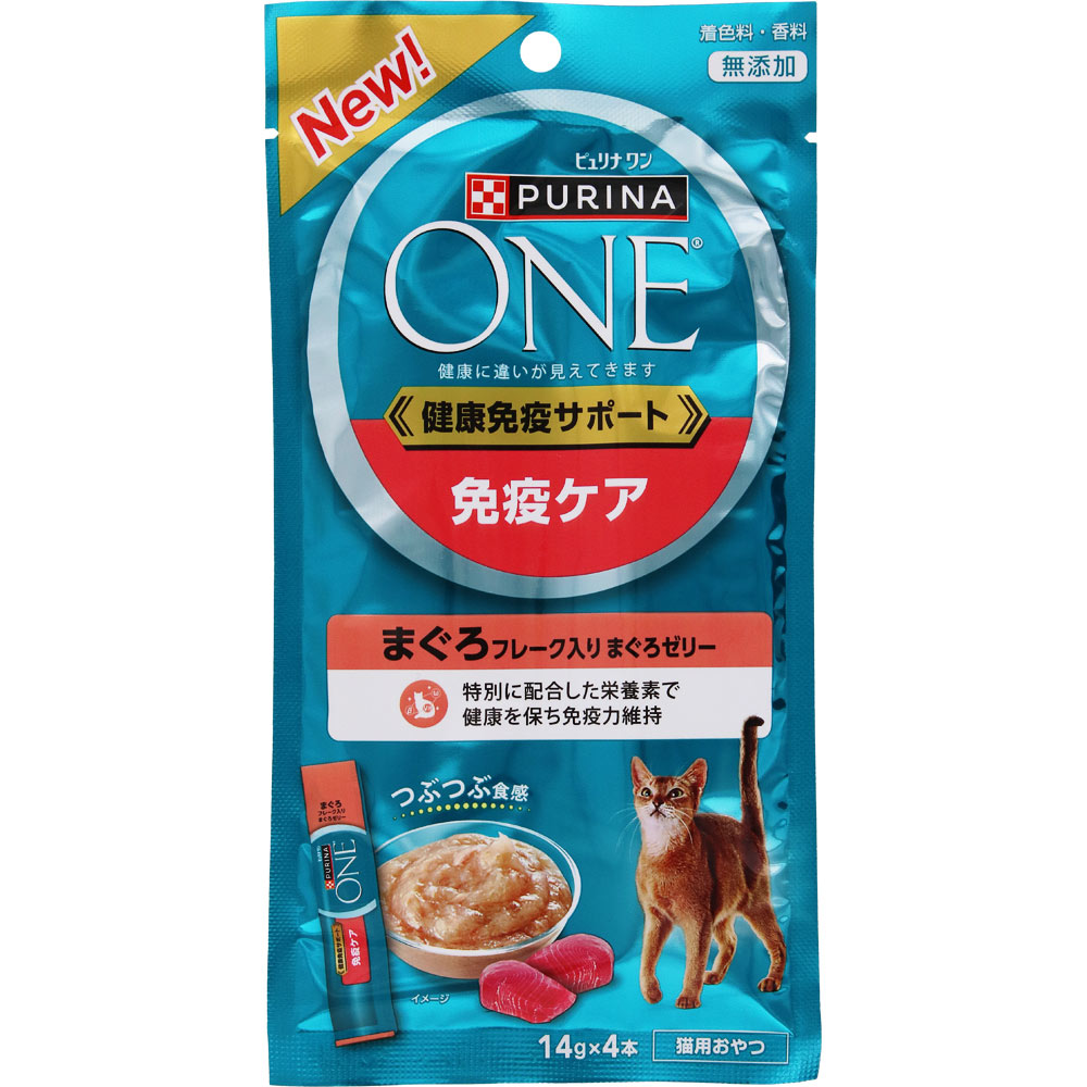 ピュリナワンおやつ　免疫ケアまぐろゼリー ５６ｇ ネスレ日本