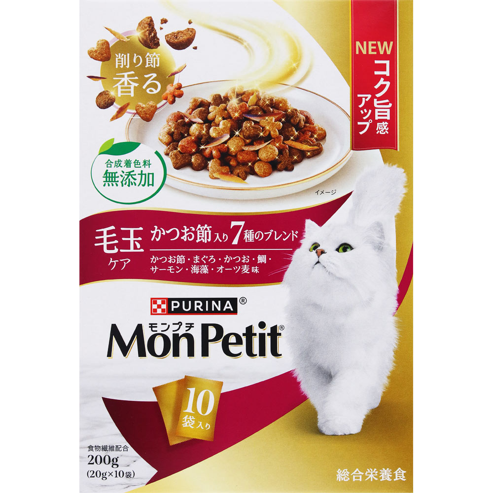 モンプチボックス　毛玉ケア７種のブレンド ２００ｇ ネスレ日本