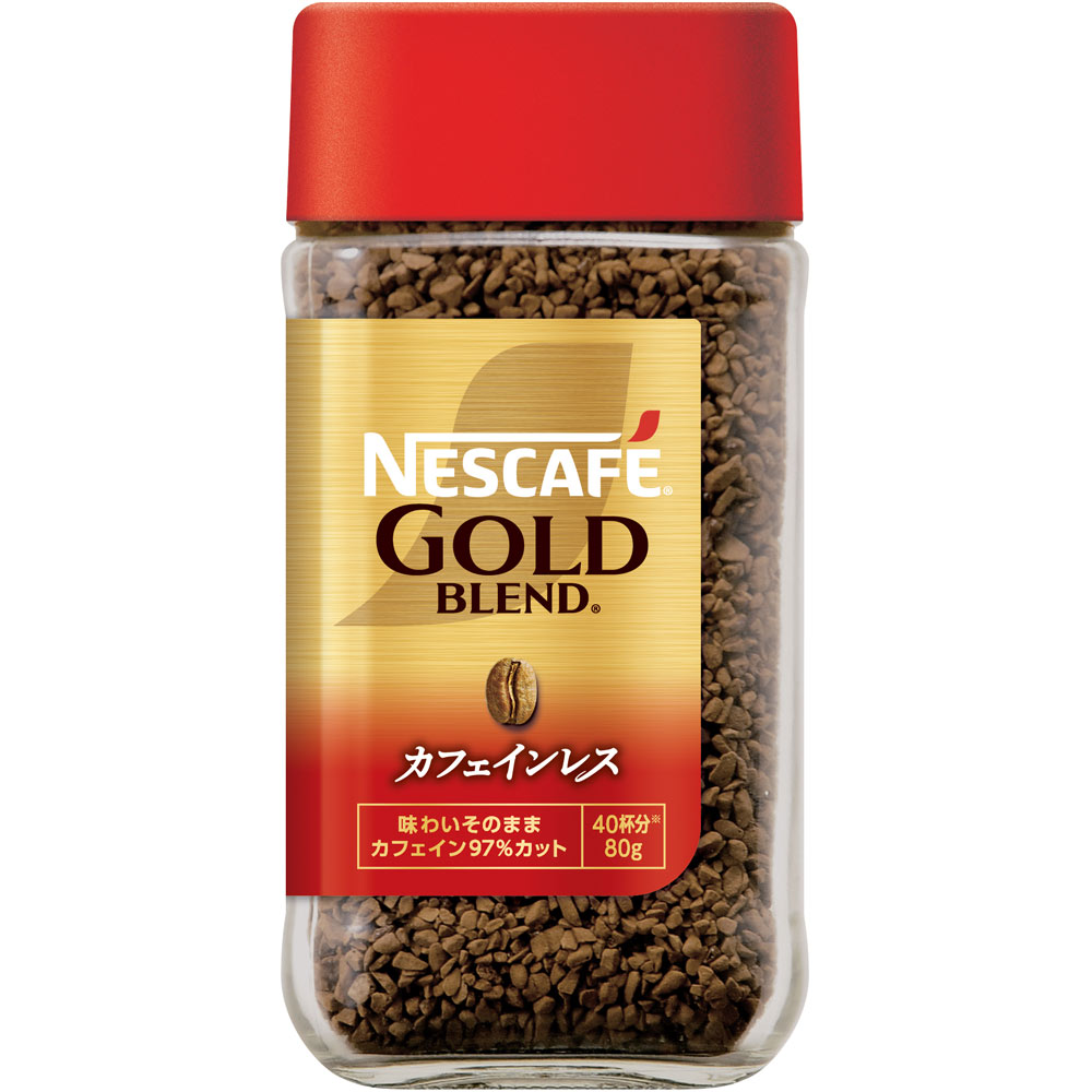 ネスカフェ ゴールドブレンド カフェインレス ８０ｇ ネスレ日本