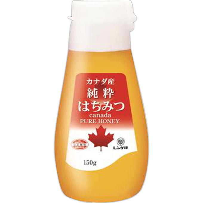 レンゲ印 カナダ産純粋はちみつ １５０ｇ 日本蜂蜜