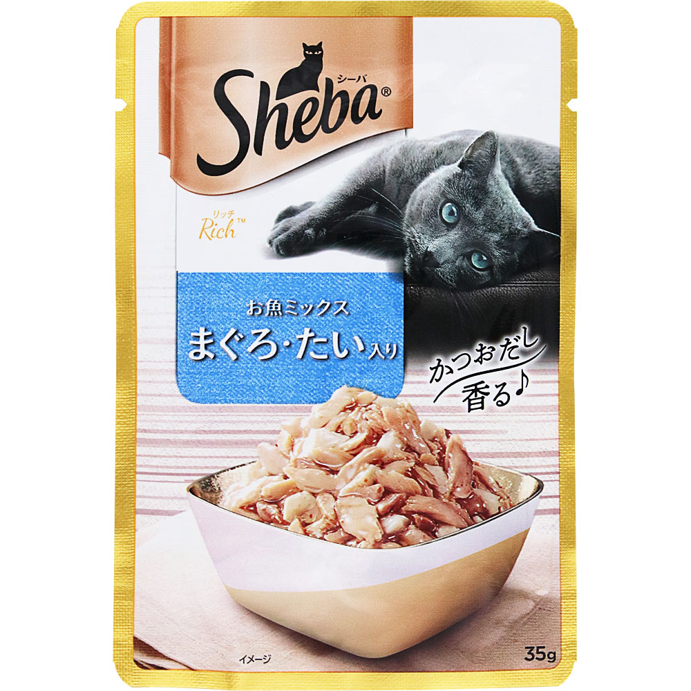 シーバリッチ ごちそうフレーク 贅沢お魚ミックス まぐろ・たい入り ３５ｇ マ－スジヤパンリミテッド