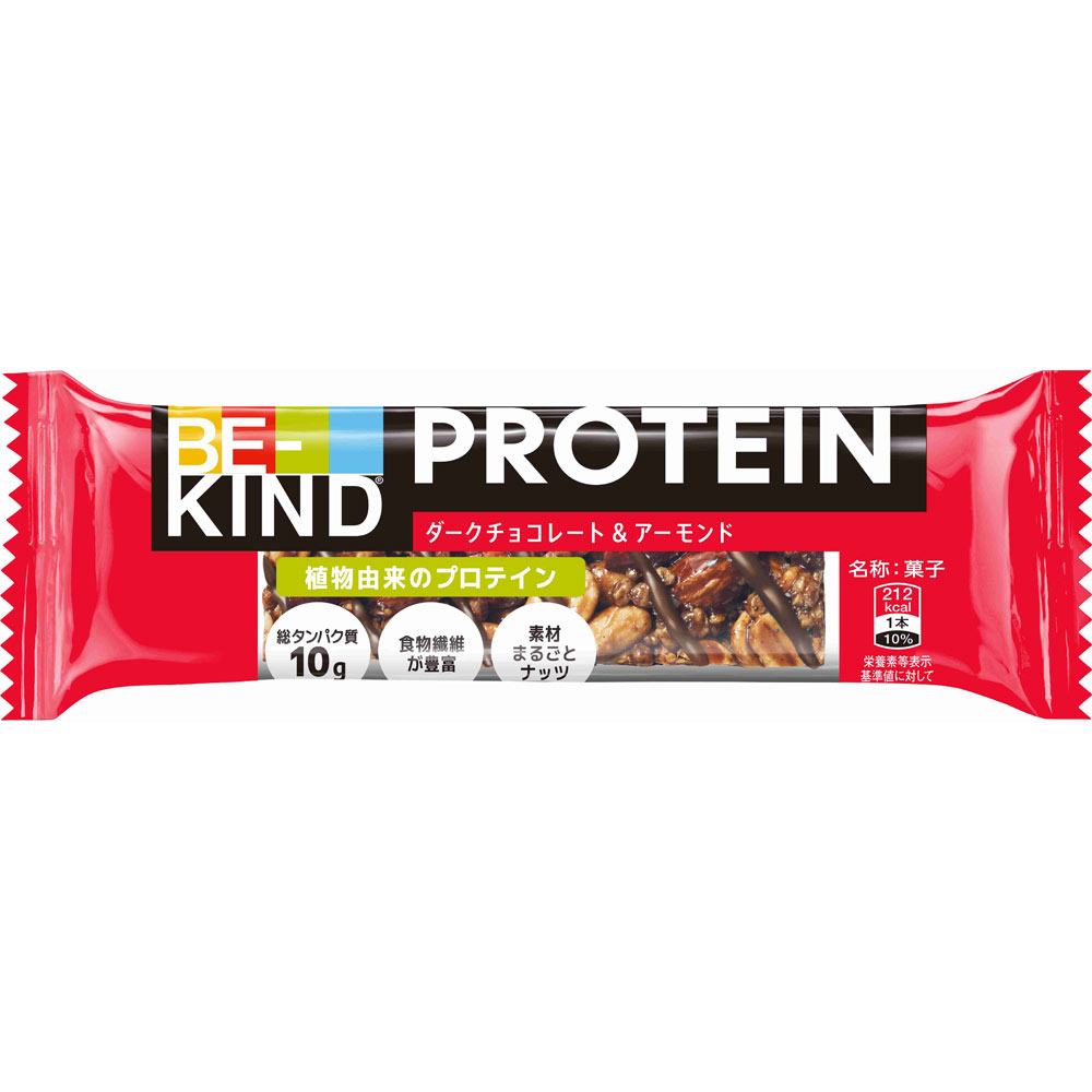 ＢＥ－ＫＩＮＤ　プロテインダークチョコ＆アーモンド １本 マ－スジヤパンリミテッド