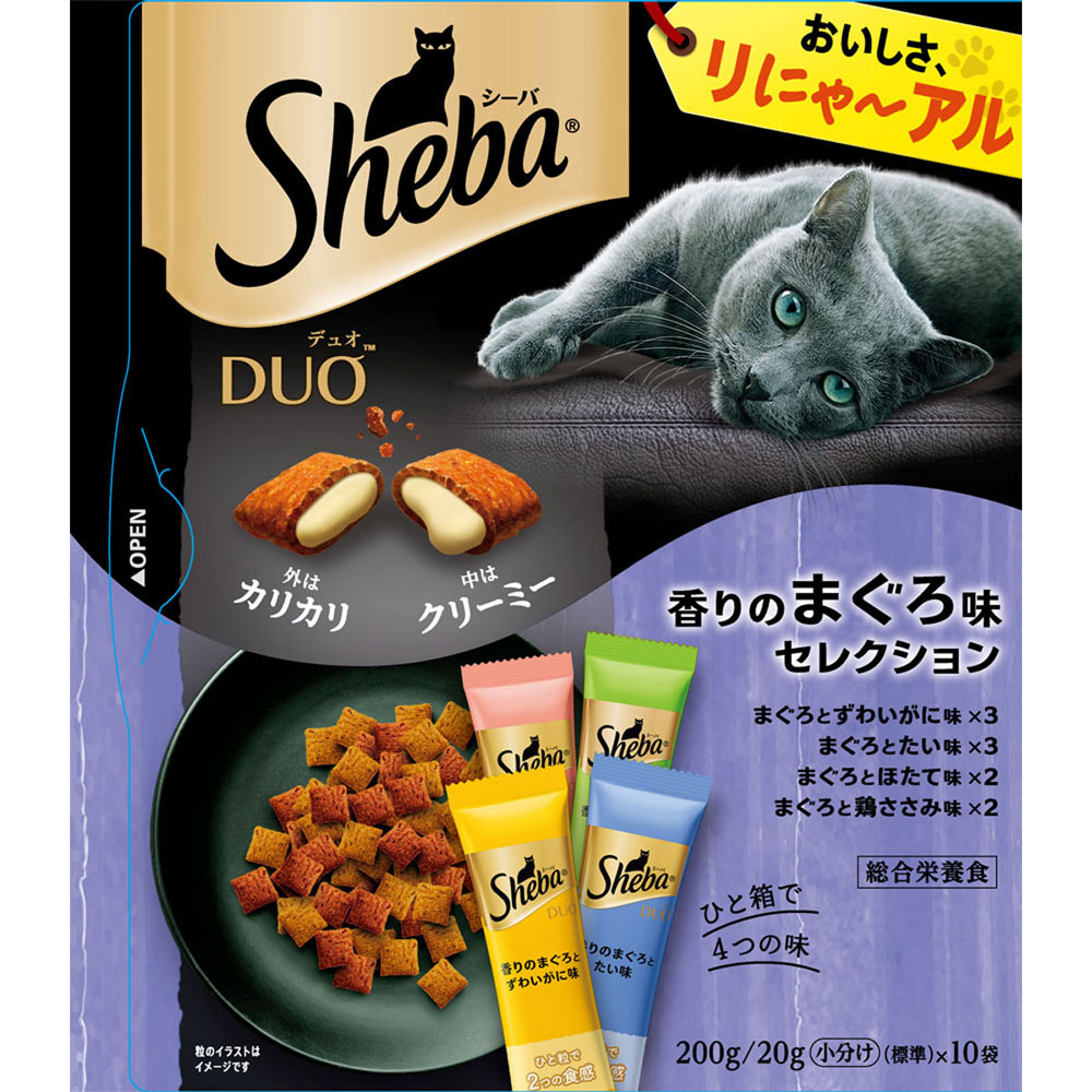 シーバ デュオ 香りのまぐろ味セレクション ＳＤ１２ ２００ｇ マ－スジヤパンリミテッド