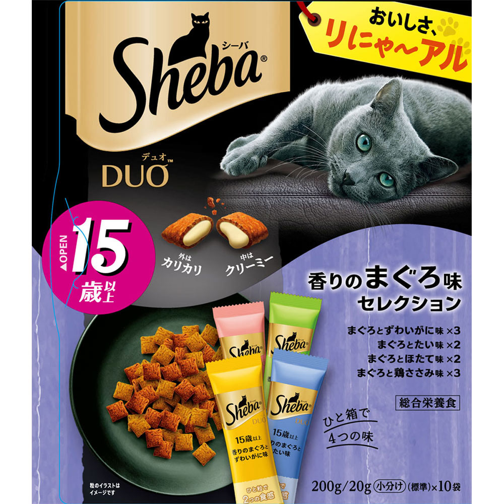 シーバ デュオ １５歳以上 香りのまぐろ味セレクション ＳＤ４１ ２００ｇ マ－スジヤパンリミテッド