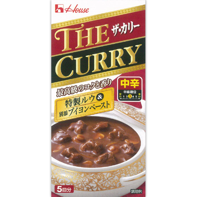 ザ・カリー 中辛 １４０Ｇ ハウス食品