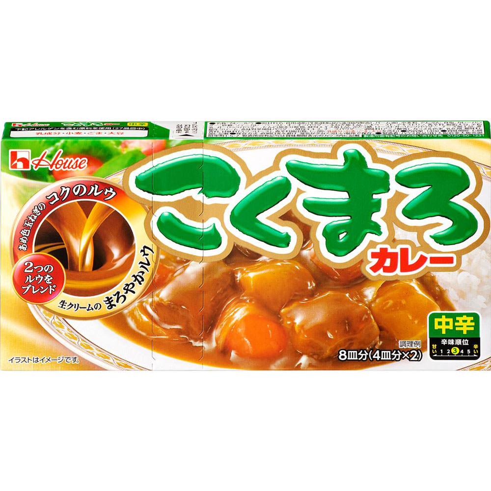 こくまろカレー ＜中辛＞ １４０ｇ ハウス食品