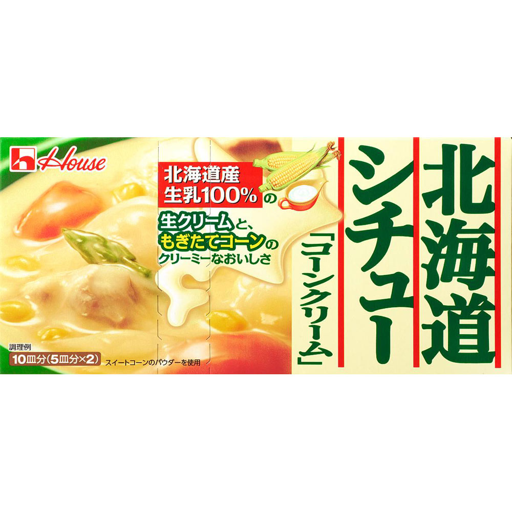 ハウス 北海道シチューコーンクリーム １８０ｇ ハウス食品