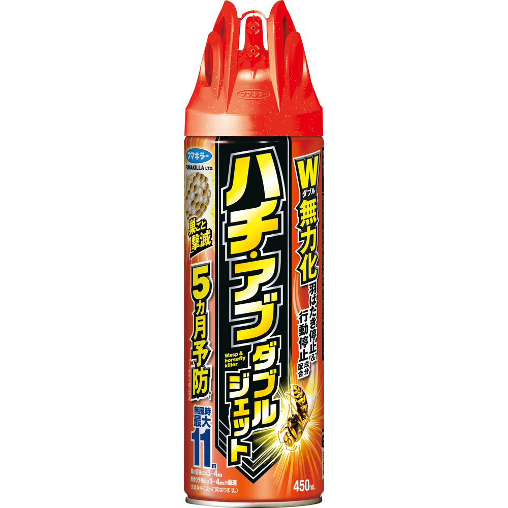 ハチ・アブダブルジェット ４５０ｍｌ フマキラー